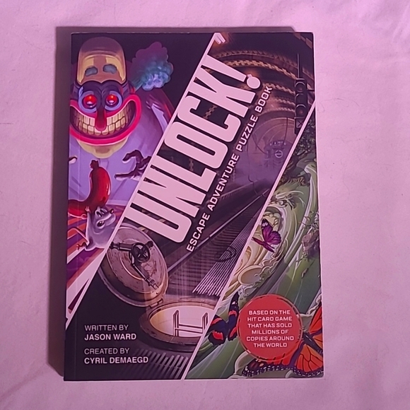 🌞 2 for $24 🌞 Unlock! Escape adventure puzzle book - Picture 1 of 1